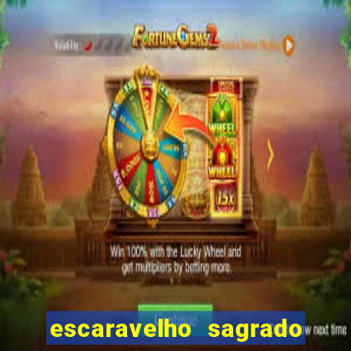 escaravelho sagrado e perigoso